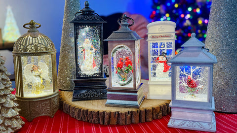 Holiday Lighted Lanterns