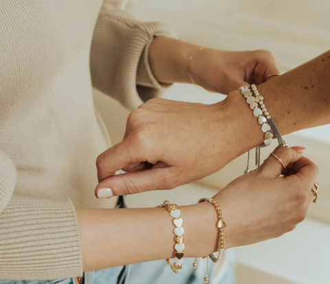 My Saint My Hero Sister of the Heart Bracelet