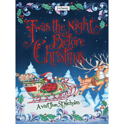 Jim Shore 'Twas Night Before Christmas Book