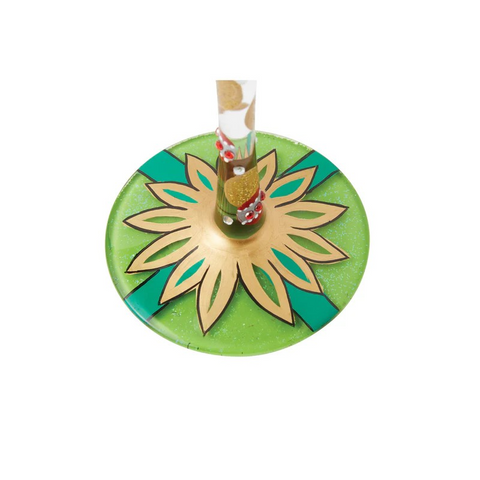 Lolita Not Even a Mouse Hand Painted Wine Glass