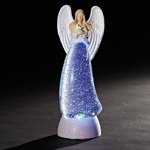 11" Northern Lights Angel With Star for Just Jill