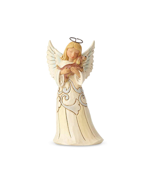 Jim Shore Pint Sized Angel with Dog