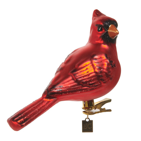 Set of 2 Cardinal Clip-On Ornaments for Just Jill-BOGO OFFER