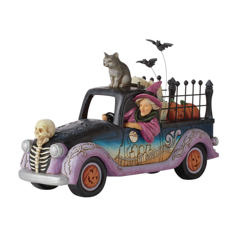 Jim Shore Heartwood Creek Halloween Truck