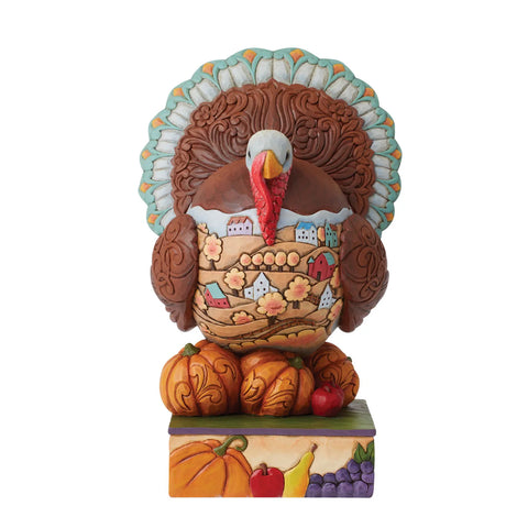 Jim Shore Traditional Turkey Figurine