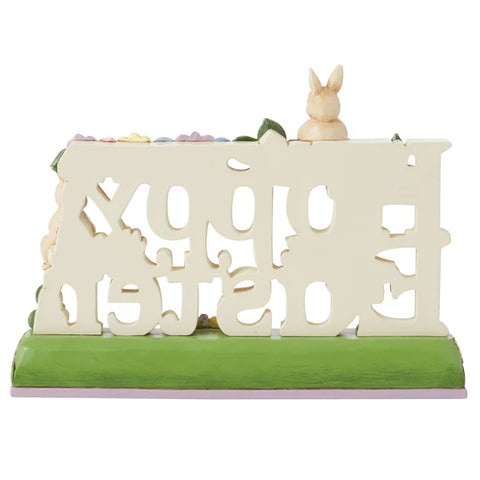 Jim Shore Hoppy Easter with Bunnies Figurine