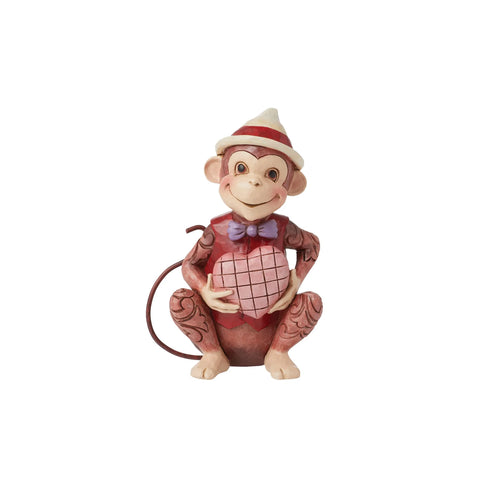 Jim Shore Monkey with Heart Figurine