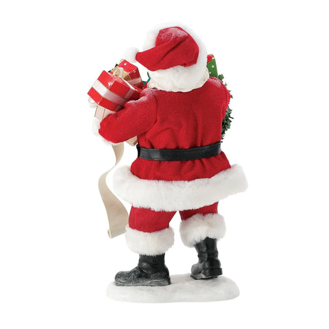Possible Dream Good to Go Santa Figurine