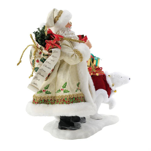 Possible Dream Polar Pair Santa Figurine