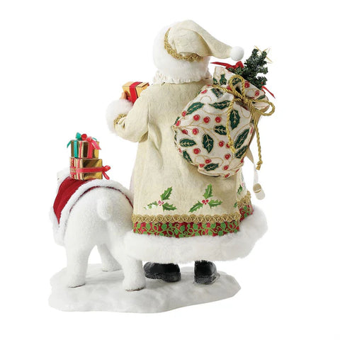 Possible Dream Polar Pair Santa Figurine