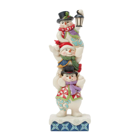 Jim Shore Stackable Snowmen Figurine