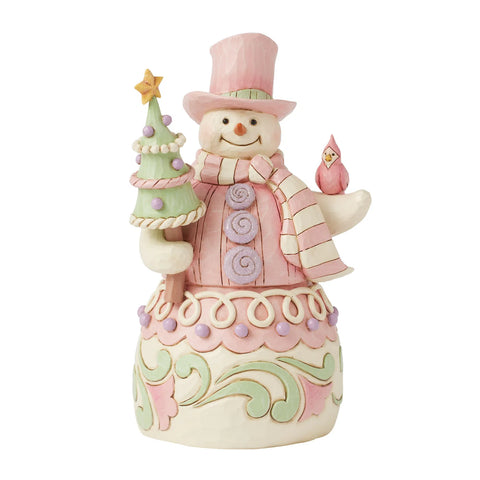 Jim Shore Heartwood Sweet Snowman Figurine