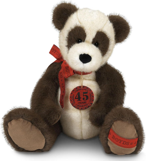 Boyd's Bears 45th Anniversary Anni Bearsley Plush Panda Teddy Bear