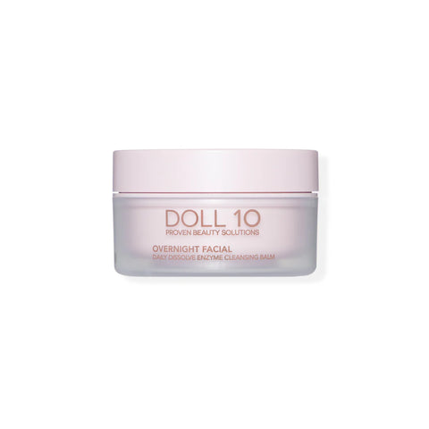Doll 10 Overnight Facial Daily Dissolve Enzyme Cleansing Balm