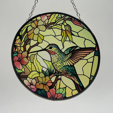 Bird Glass Suncatcher for Just Jill