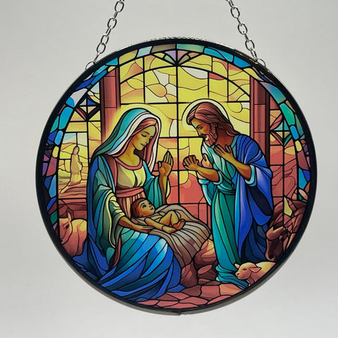 Christmas Motif Suncatchers for Just Jill