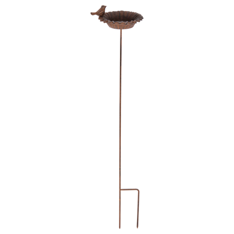 Flower Bird Bath on Stake for Just Jill