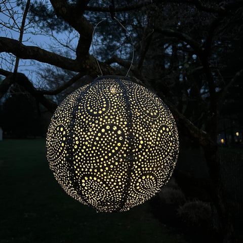 New Edition LUMIZ Battery Powered LED Medium Round Battery Powered Lantern