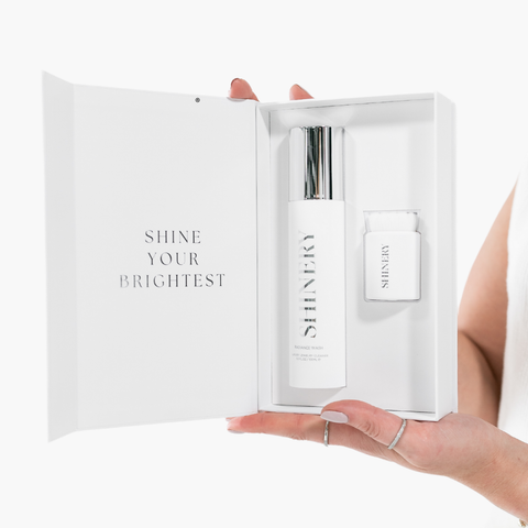Shinery Radiance Wash Luxury Jewelry Cleaner and Brush Duo