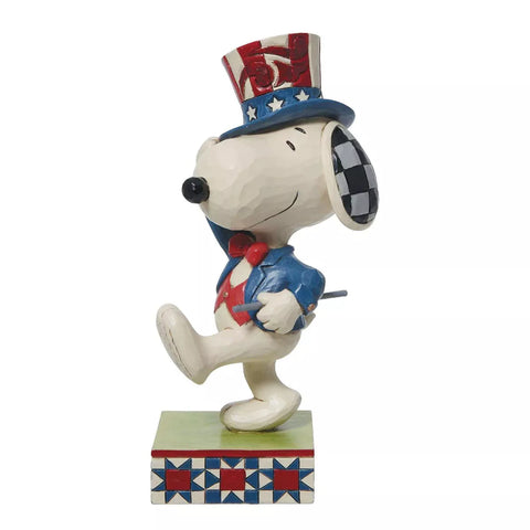 Jim Shore Snoopy Marching with Glory