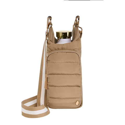 WanderFull Khaki HydroBag® w/ Stripe Strap