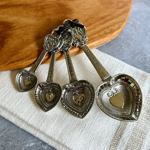 Set of 4 Themed Measuring Spoons for Just Jill
