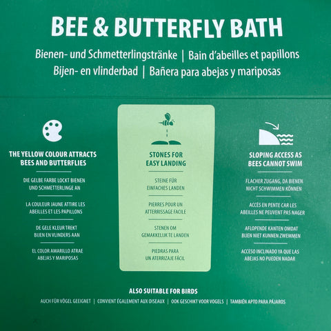 Bee/Butterfly Bath w/ Stand for Just Jill-SHIP 9/25