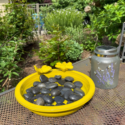 Bee/Butterfly Bath w/ Stand for Just Jill-SHIP 9/25