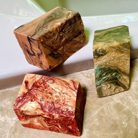 Soap Rocks Set of 3 SoapWood™ Gift Set