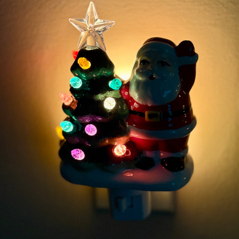 Vintage Santa Night Light for Just Jill-BOGO OFFER