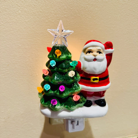 Vintage Santa Night Light for Just Jill-BOGO OFFER