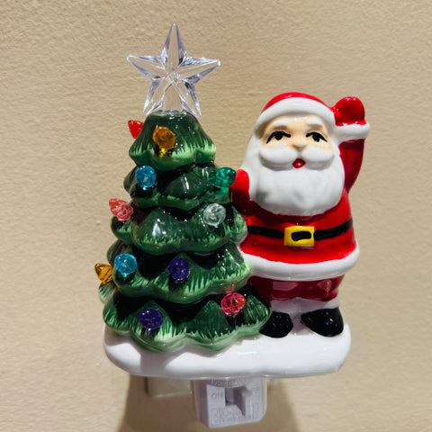 Vintage Santa Night Light for Just Jill-BOGO OFFER