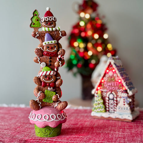Jim Shore Gingerbread Men Figurine