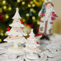 Winter Wonderland Set of 2 Cardinal Trees for Just Jill