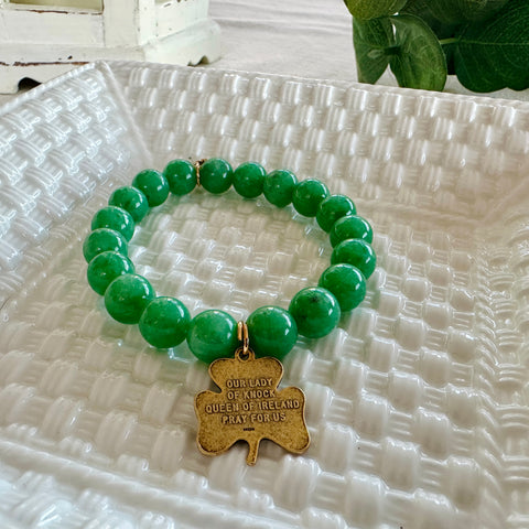 PowerBeads by jen Petite Lady of Knock Gemstone Bracelet