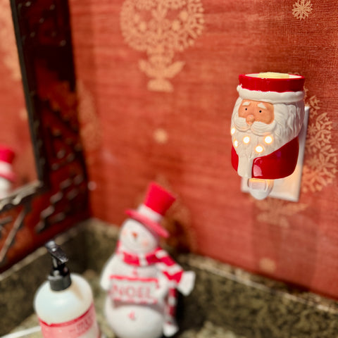Candle Warmers Santa With Wax Melts For Just Jill