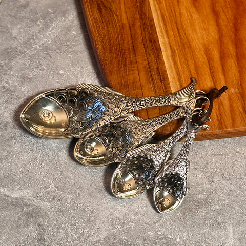 Set of 4 Themed Measuring Spoons for Just Jill