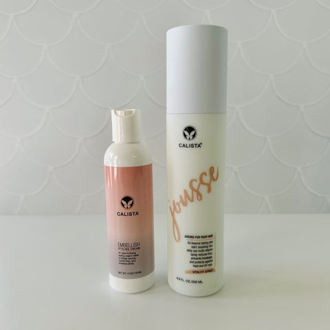 Calista Jousse Vitality Spray and Embellish Styling Cream