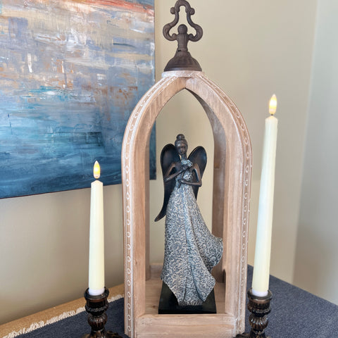 Lace Angel with Flowers for Just Jill