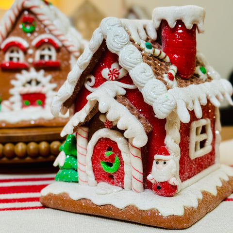 Choice of Light Up Decorated Houses for Just Jill