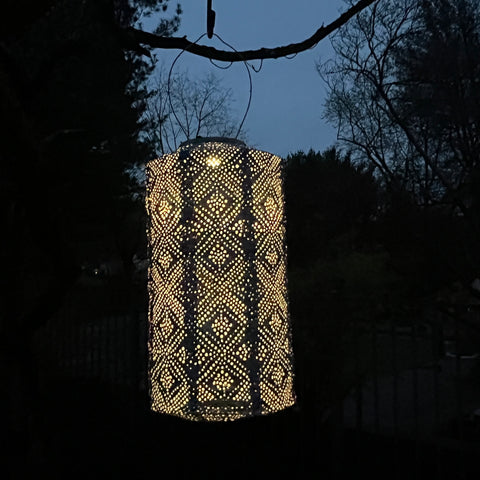 New Edition LUMIZ Battery Powered LED Outdoor Cylinder Lantern