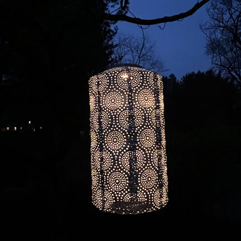 New Edition LUMIZ Battery Powered LED Outdoor Cylinder Lantern