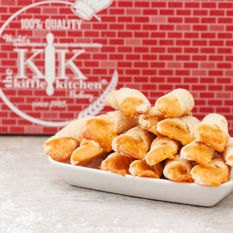 Kiffle Kitchen 30 pc Pumpkin Cream Cheese Kiffles Limited Release