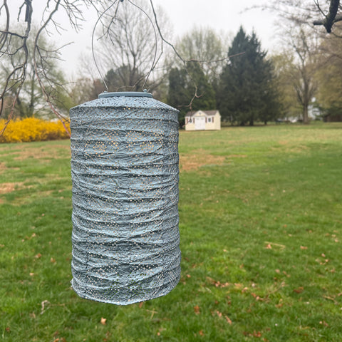 New Edition LUMIZ Battery Powered LED Outdoor Cylinder Lantern