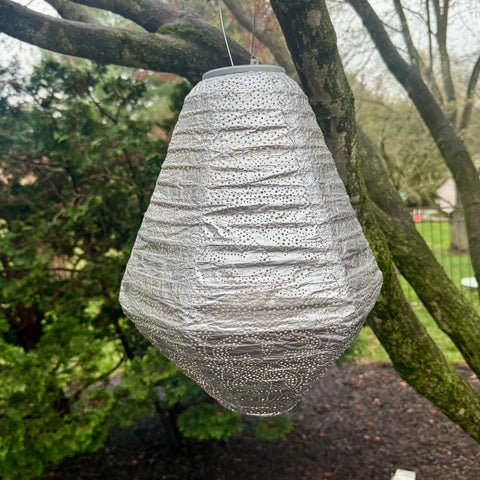 New Edition LUMIZ Battery Powered LED Outdoor Can Shape Lantern