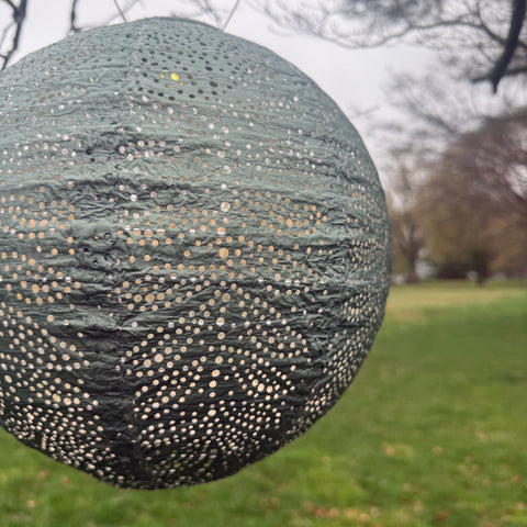 New Edition LUMIZ Battery Powered LED Medium Round Battery Powered Lantern