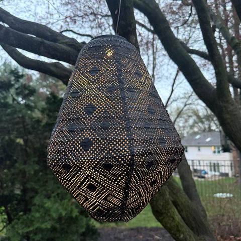 New Edition LUMIZ Battery Powered LED Outdoor Can Shape Lantern