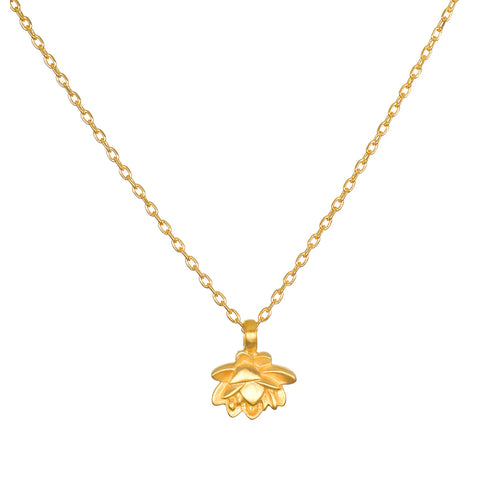 Satya New Dawn Lotus Necklace