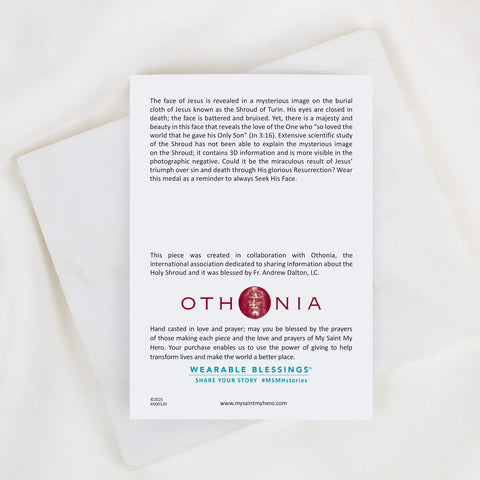 My Saint My Hero Seek Him Necklace