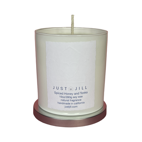 Just Jill Scented Candles Spiced Honey Tonka and Lemon Pound Cake (2 pack)
